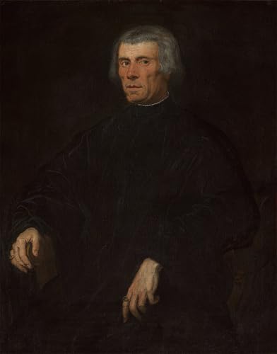 Portrait d'homme Tintoretto pour une decoration de bureau elegante