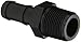 Banjo HB075-058 Polypropylene Hose Fitting, Adapter, 3/4" NPT Male x 5/8" Barbed