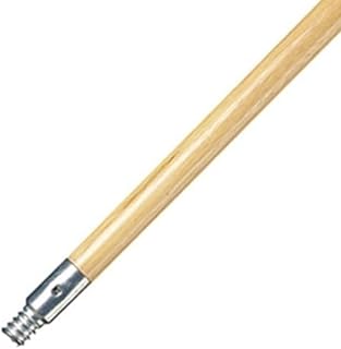 Jani-Source Threaded-Tip Hardwood Broom Handle, 15/16