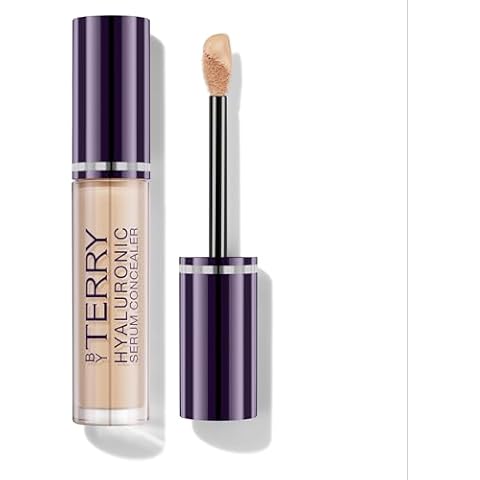 By Terry Hyaluronic Serum Concealer, Radiant & Hydrating Skincare-Infused Concealer, Buildable Coverage, Vegan, Rosy Light Cover