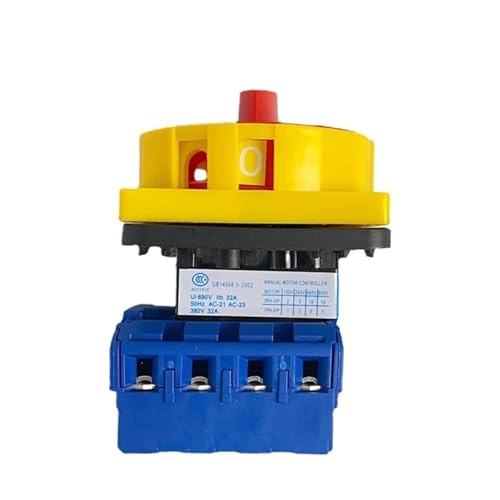 Interrupteur d'isolement 4P YMD11-32A avec cadenas remplaçable de sécurité - 2