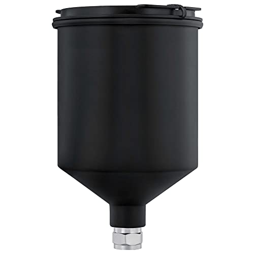 Master Elite 600ml Black Aluminum Gravity Feed Spray Paint Gun