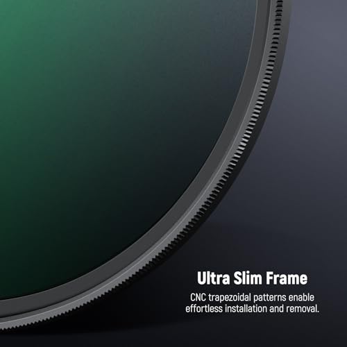 Image of NEEWER 77mm Black Diffusion 1 /8 Filter, Soft Dreamy Cinematic Mist Effect, Ultra Thin /Water Repellent /Anti-Scratch /Optical Glass /Nano Multiple Coatings for Video Vlog Portrait Photography