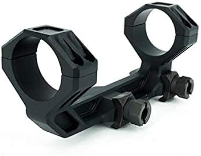 Sig Sauer Aluminum 7075-T6 Lightweight 30mm ALPHA3 Scope Mounts w/1913 Mounting Interface Style Clamps for Precision Shooting, 1.535, 0 MOA, Black