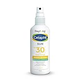 CETAPHIL SUN Sensitive Gel-Spray SPF 30, 150ml, Sonnenschutz für Sportler und bei sonnenallergischer, empfindlicher Haut, Einfach aufzusprühen, leicht zu verteilen und klebt nicht, Ohne Duftstoffe