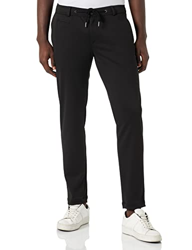 bugatti Herren 4036-36827 Freizeithose, Schwarz, 38W / 32L EU