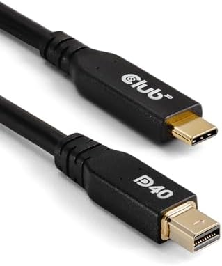 Club 3D DisplayPort 2.1 Bi-Directionnel VESA DP80 Certifié Kabel 4K 240 Hz C%c3%a2ble