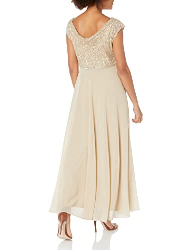 Image of J Kara Women's Beaded Empire Waist Gown