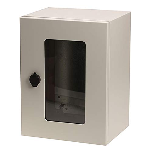 KlingerBorn Metallgehäuse Schaltschrankbau mit Sichtscheibe 300x400x250mm (BxHxT)