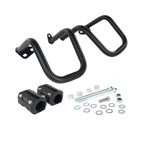 Protection de cadre pour autoroute et chemins en acier noir adapté au KLX250