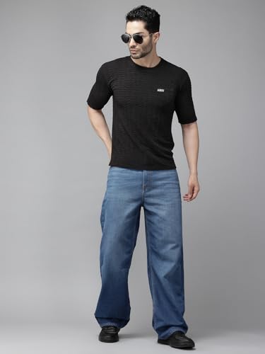 Image of TICOSS Men's Polyester Regular Fit T-Shirt