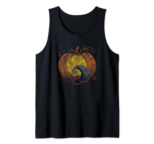 Débardeur Disney Nightmare Before Christmas Spiral Hill haut été sans manches