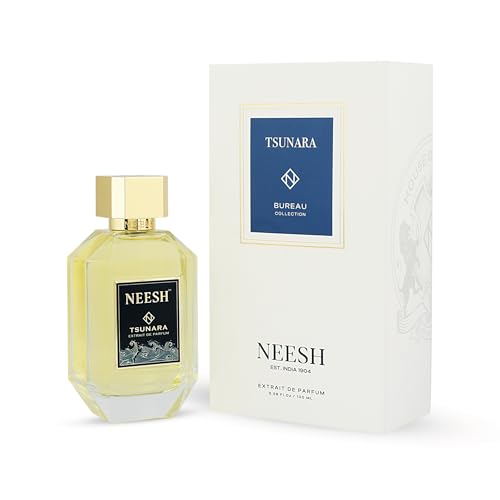 Image of NEESH Tsunara Extrait de Parfum 100ml, Luxury Unisex Fragrance, Marine & Woody Notes, High-Concentration Perfume, Premium Scent for Men & Women