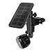 Produktbild UIQELYS Verstellbare Dachrinnenhalterung für Arlo/Reolink Cam, Kamera und Solarpanel mit Standard-1/4-Schraubanschluss, Outdoor-Halterung Zubehör Wandhalterung (Schwarz)