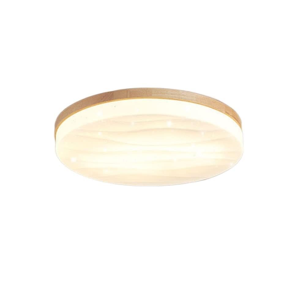 Lampe de plafond ronde style japonais pour créer une ambiance étoilée et relaxante en chambre