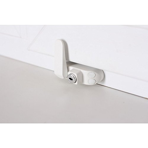 Bsl SASH PRIME - Serratura di Sicurezza per Finestre e Porte (Colore: Bianco)