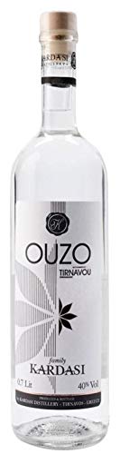Ouzo Tirnavou Kardasi 0,7l 40% Vol. | Der einzige Ouzo ohne Zuckersirup | Mild im Geschmack, würzig im Abgang Cover