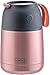Lurch 240931 Iso-Pot termos ze stali nierdzewnej o podwójnych ściankach, z dużym otworem, 450 ml, różowe złoto