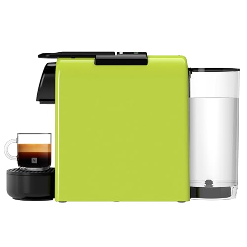Nespresso Machine à café Essenza Mini, Vert, 0.6 L, 19 bars, Delonghi EN85.R