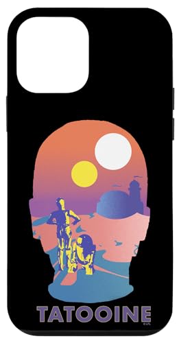 Coque iPhone 12 mini Star Wars Tatooine C-3PO contre rayures