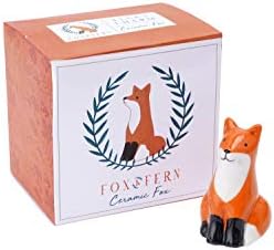 Ceramic Mini Lucky Charm Painted Ornament Fox | Comes Gift Boxed | From CGB Giftware's Fox and Fern's Range | GB05445