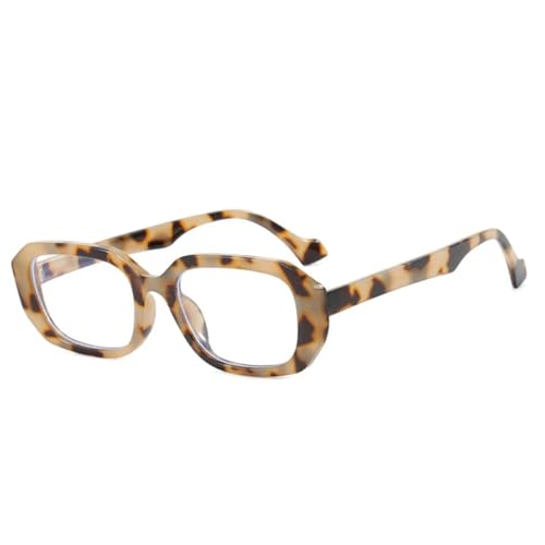Lunettes de soleil rectangulaires pour femme avec verres dégradés style rétro
