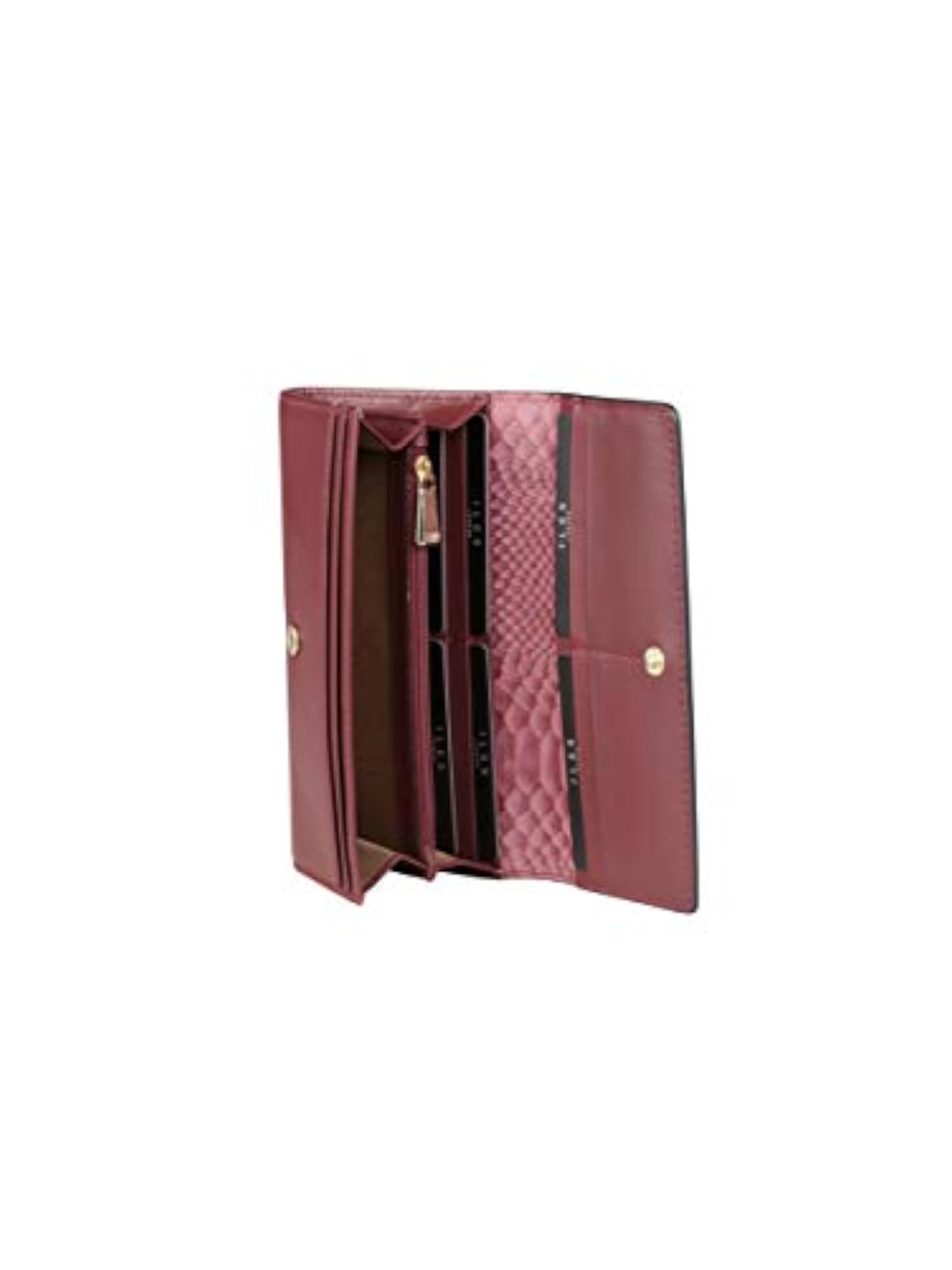 Flap Closure Leather Bag with Button, Chic Design