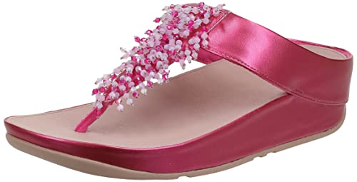 Image of FitFlop Lulu Multi-Tonal Glitter Toe-Post Sandals