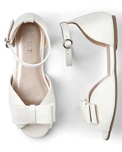 The Children's Place Unisex-Child Open Toe Ballet Flats2