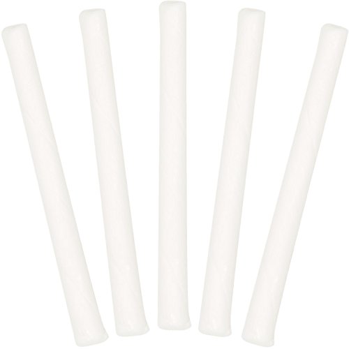 Candy Canes (80 individually wrapped sticks) Fun for parties, weddings and gender reveal (White) - //coolthings.us
