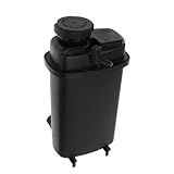 HEROFFIX 1 Set Engine Coolant Reservoir Water Expansion Tank for BMW 540i 1997-2003 Coolant Radiator Reservoir Bottle with Cap No.17111741167/17111723071