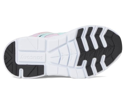 Saucony Flash XT (Little Big Kid) Sneaker, Silver/Black, 13.5 US Unisex3