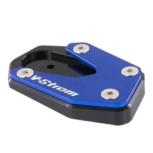 Support latéral plaque de béquille agrandisseur V-strom 1050 CNC
