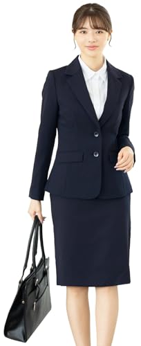 [アッドルージュ] スーツ レディース 長袖 2点セット