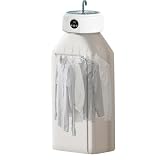 Tragbarer Wäschetrockner – Kompakte Einheit 26 cm 600 W Faltbares Gerät Für Reisen Zu Hause | Wohnung Wohnheim Wohnheim Wohnmobil Badezimmer Tess