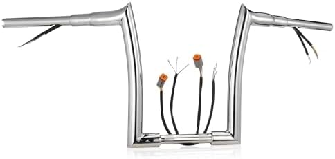 MoKitDora Softail 2016-up Pre Wired Handlebar 14" Rise Ape