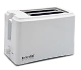 Better Chef Basic Simple Classic 2 Slice Toaster with Wide S...