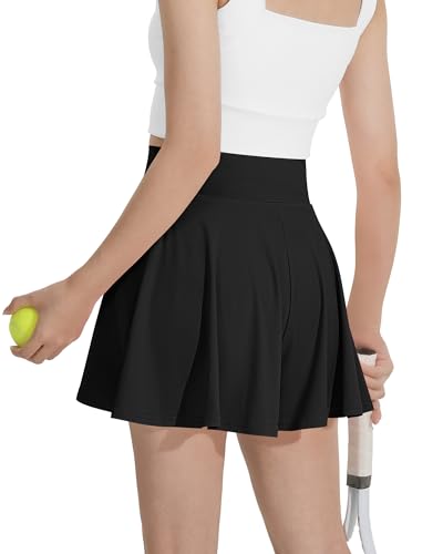 Girls Butterfly Shorts 2 in 1 Flowy Shorts Tennis Skirt Skorts for Girl Size 5-14 Years3