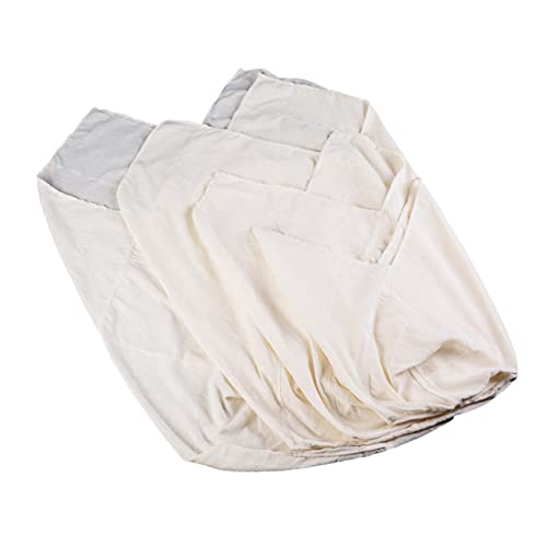 BESTonZON 1pièce De Filtration Coton Pour Lait De Soja Et Jus De Fruits Poche Réutilisable Beige