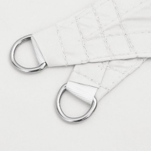 Voile d'ombrage triangulaire imperméable et anti-UV pour terrasse - 5