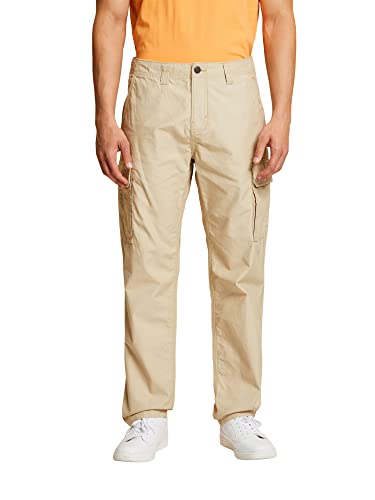 ESPRIT Herren 043ee2b311 Hose, 285/Sand, 30W / 32L EU