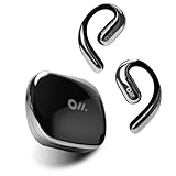 Oladance OWS Pro オープンイヤー ワイヤレスイヤホン Bluetooth 5.3 耳を塞がない 空気伝導 自動ペアリング マイク付き 充電ケース付き 左右分離型 軽量 合計58時間再生 IPX4防水 スポーツ ランニング ノイズキャンセリングマイク 急速充電 ハンズフリー通話 マルチポイント接続 Android iPhone対応 シルバー
