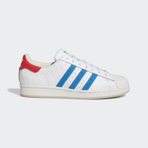 adidas SUPERSTAR SHOES Men ID7964 (Footwear White/Blu), Size 122