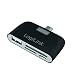 Produktbild LogiLink CR0044 - OTG (On-the-go) USB-C Hub mit Kartenleser für micro-SD, micro-SDHC/SDXC, SD, SDXC/SDHC Karten (bis 1TB !), für Windows-/ Macbook-/ Android - Geräte, Schwarz