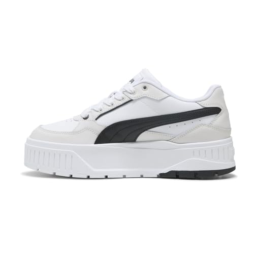 PUMA Womens Karmen Ii Idol Platform Lace Up Sneakers Shoes Casual - White3