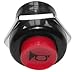 Universal Golf Cart/ATV/Tractor 12 Volt/10 Amp Horn Switch Button - Dash Mount
