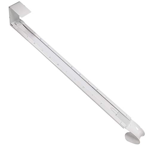 Conjunto com 2 ganchos para pendurar guirlanda da da porta da frente da IronBuddy de 38 cm – 61 cm d