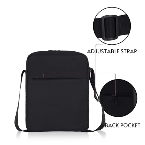 Image of WildHorn Sling Crossbody Bag for Men, Stylish Chest Shoulder Bag for Men Women, Adjustable Strap for Daily Commuting Travel Outdoor Activities