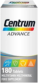 Centrum Advance Multivitamin & Mineral Tablets, Pack of 180