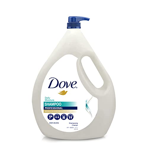 Dove Hair Shampoo Pro | Daily Moisture | With Pump 2 Ltr | Nourishing System for Smooth Hair and Resilient to Daily Damage